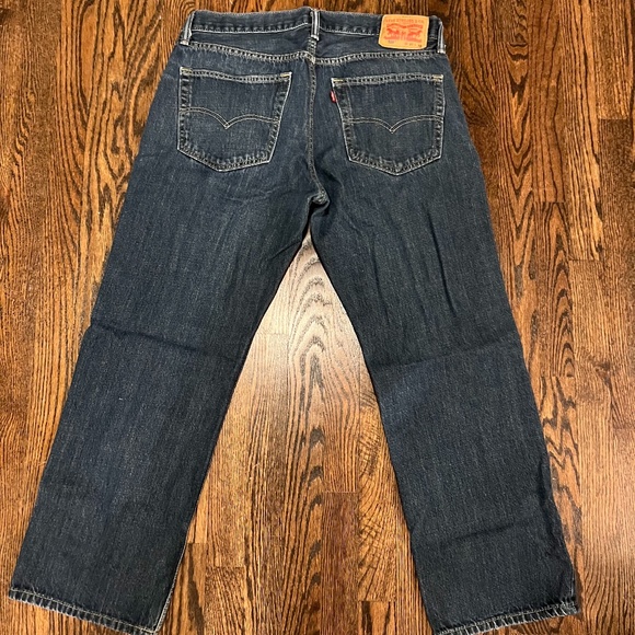 Levis 559 lightly worn blue Jeans size 36 32 - Picture 1 of 4
